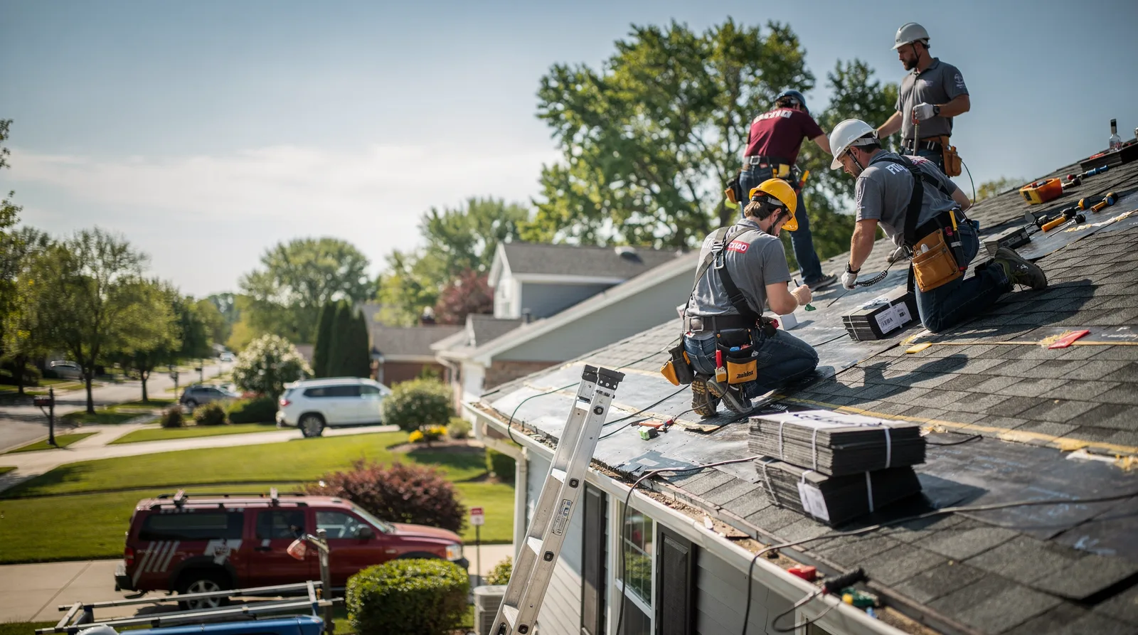 Roof Repair in Pikesville, MD around you